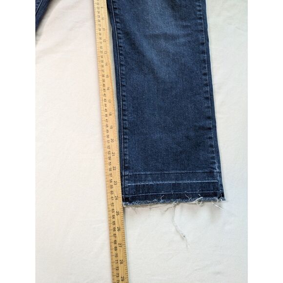 Michael Kors Jeans Womens 8 Raw Hem Cropped Denim‎ Pants - Picture 5 of 9